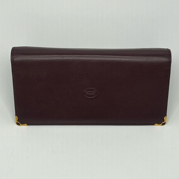 ♥️Cartier Bordeaux Leather Long Wallet | PRELOVED!♥️ - Picture 1 of 5